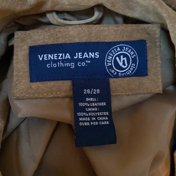 Venezia Jeans Leather Jacket - Picture 3 of 3